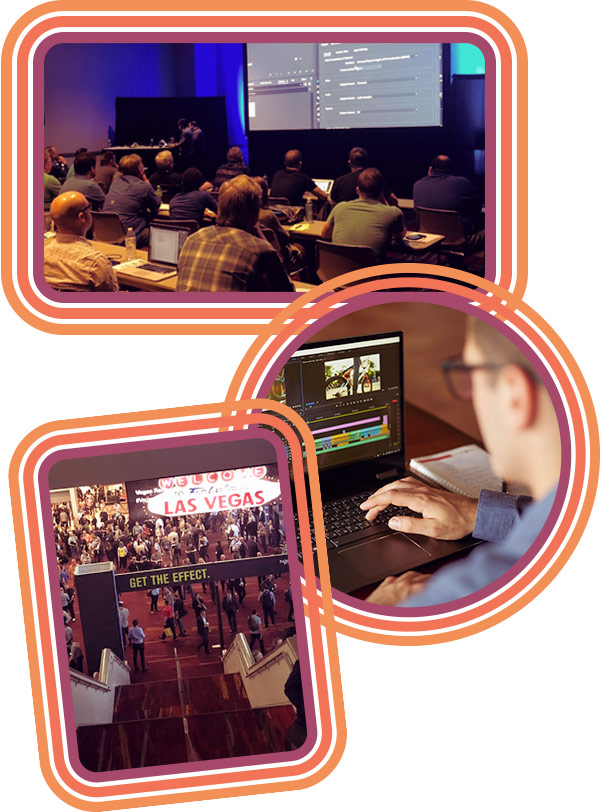 conference collage